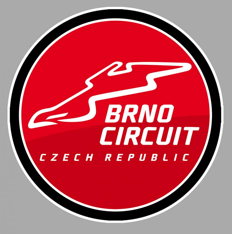 Sticker BRNO CIRCUIT : Couleur Course