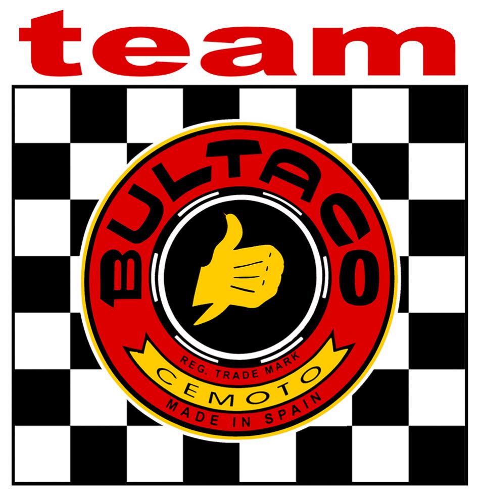 Sticker BULTACO : Couleur Course