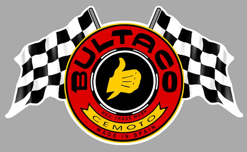 Sticker BULTACO : Couleur Course