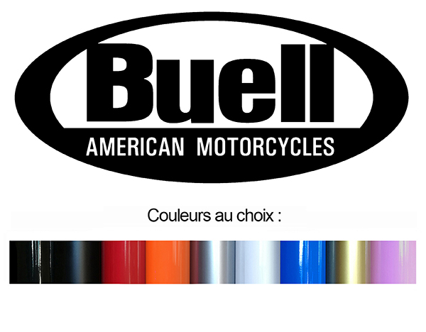 Sticker BUELL : Couleur Course