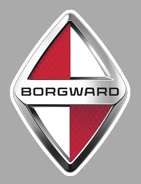 Sticker BORGWARD : Couleur Course