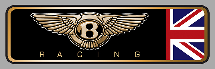 Sticker BENTLEY RACING : Couleur Course