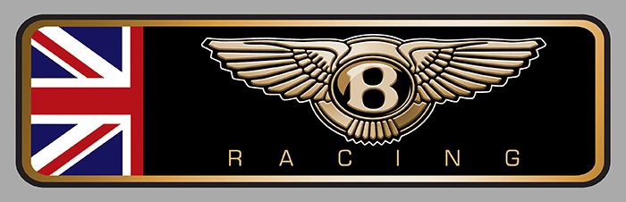 Sticker BENTLEY RACING : Couleur Course