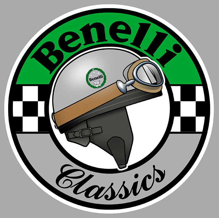 Sticker BENELLI CLASSICS : Couleur Course