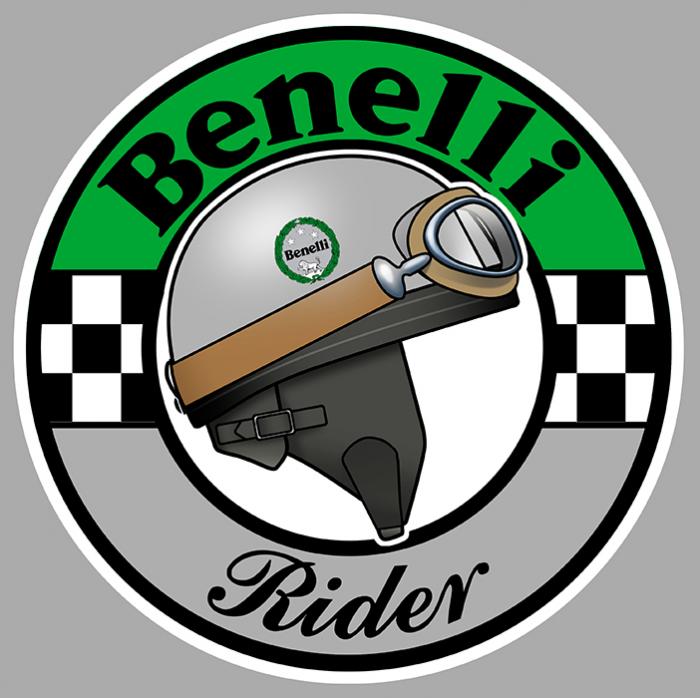 Sticker BENELLI RIDER : Couleur Course