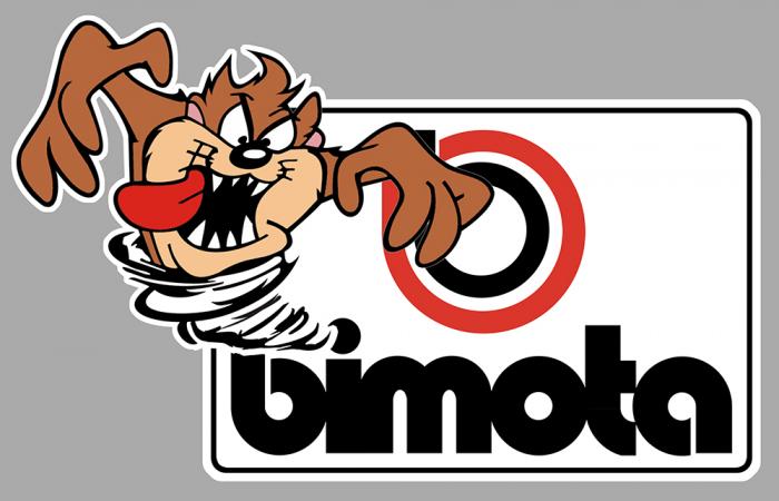 Sticker TAZ BIMOTA : Couleur Course