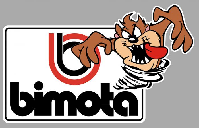 Sticker TAZ BIMOTA : Couleur Course