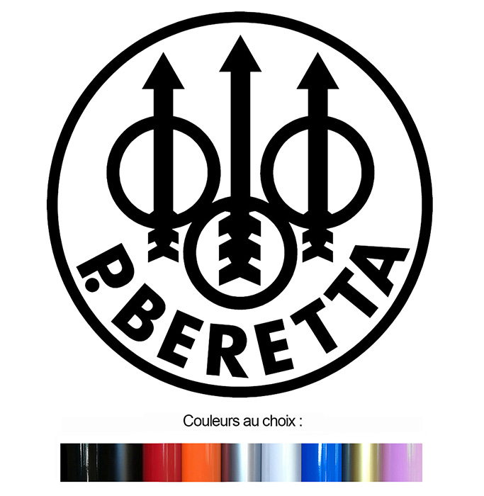 Sticker BERETTA : Couleur Course