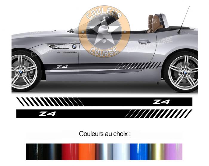 Sticker BANDES BMW Z4 : Couleur Course