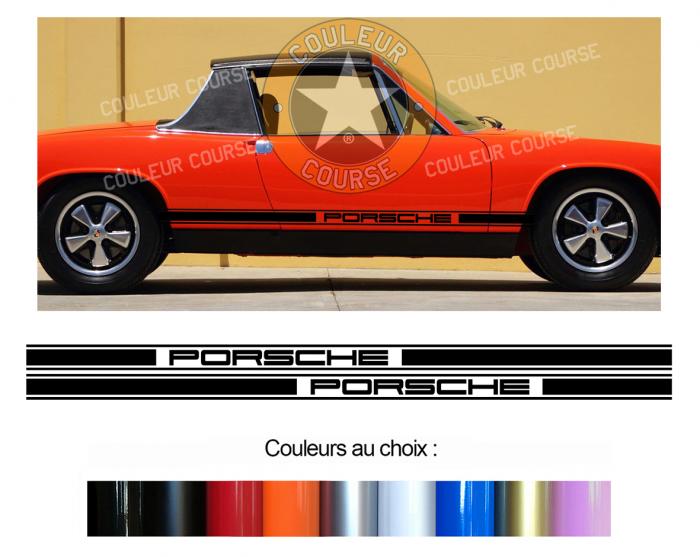 PORSCHE 914 classic Seitenstreifen Aufkleber type 4