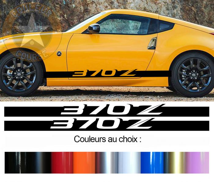 Sticker BANDES NISSAN 370 Z : Couleur Course