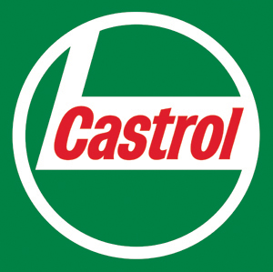 Sticker CASTROL  : Couleur Course