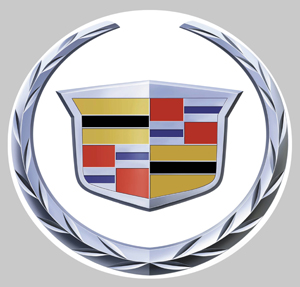 Sticker CADILLAC : Couleur Course