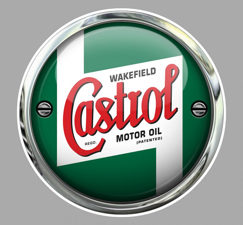 Sticker CASTROL CA182 : Couleur Course