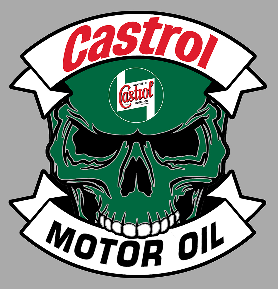 Sticker CASTROL CA197 : Couleur Course