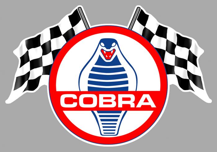 Sticker COBRA SHELBY : Couleur Course