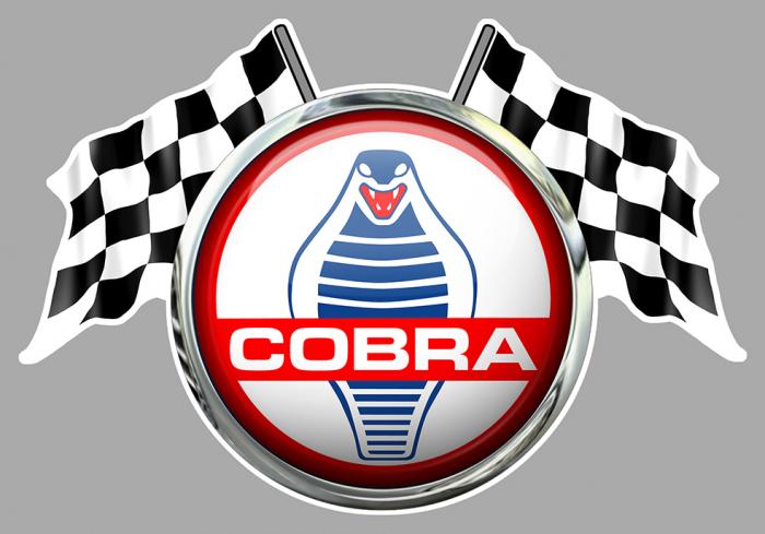 Sticker COBRA SHELBY : Couleur Course