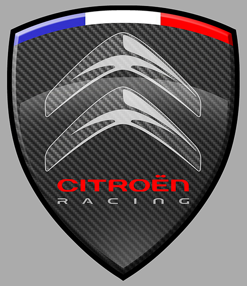 Sticker CITROEN RACING DS3 : Couleur Course