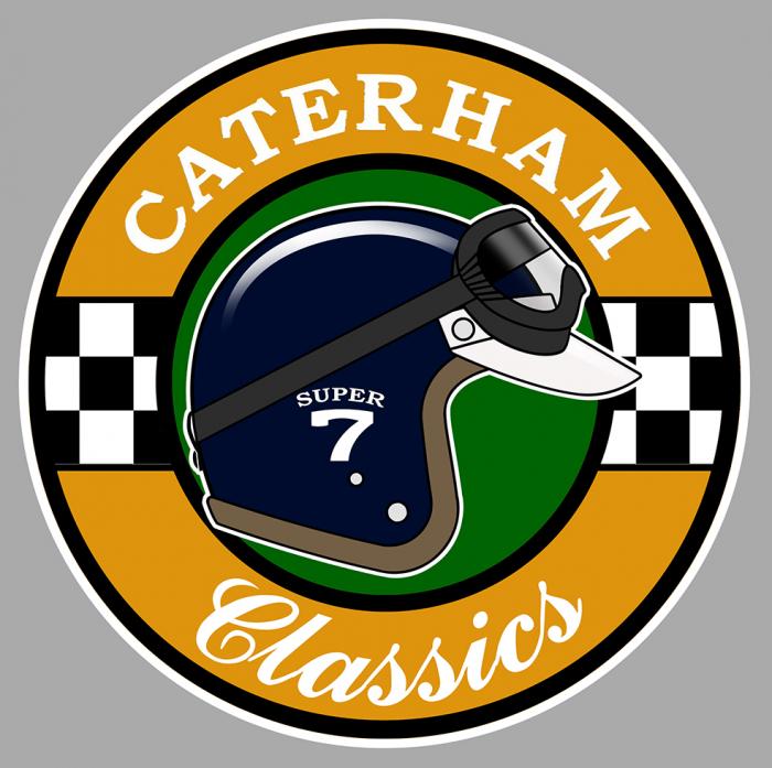 Sticker CATERHAM CLASSICS : Couleur Course