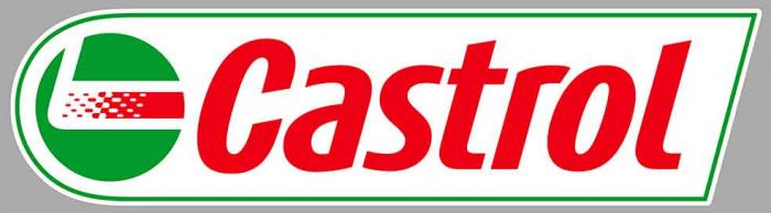 Sticker CASTROL  : Couleur Course