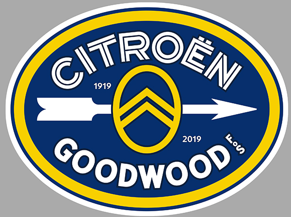 Sticker CITROEN GOODWOOD : Couleur Course