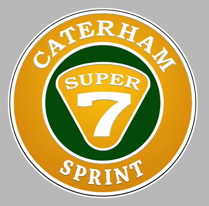 Sticker CATERHAM SPRINT : Couleur Course