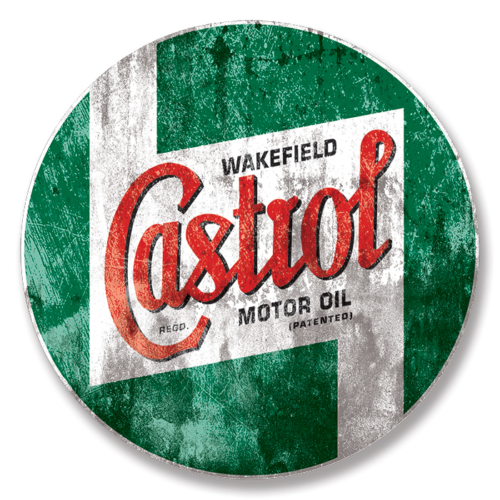 Sticker CASTROL  : Couleur Course