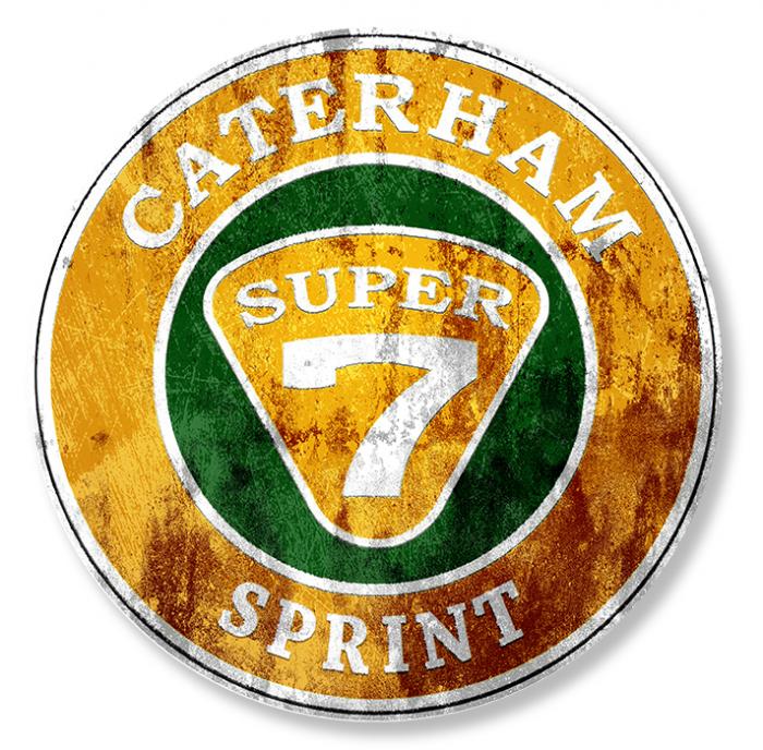 Sticker CATERHAM SPRINT : Couleur Course