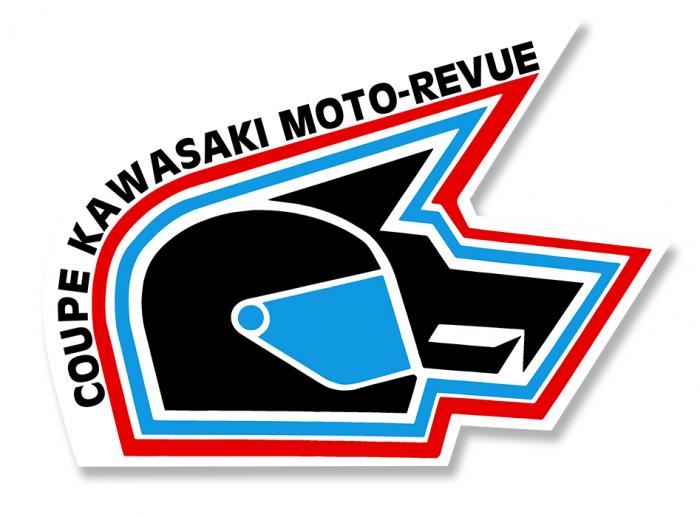 Sticker COUPE KAWASAKI : Couleur Course