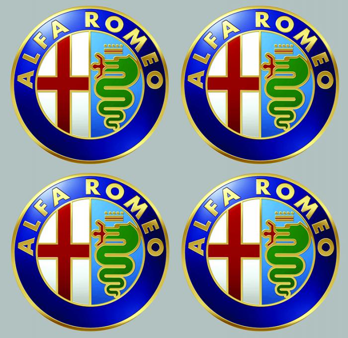 Sticker ALFA ROMEO : Couleur Course