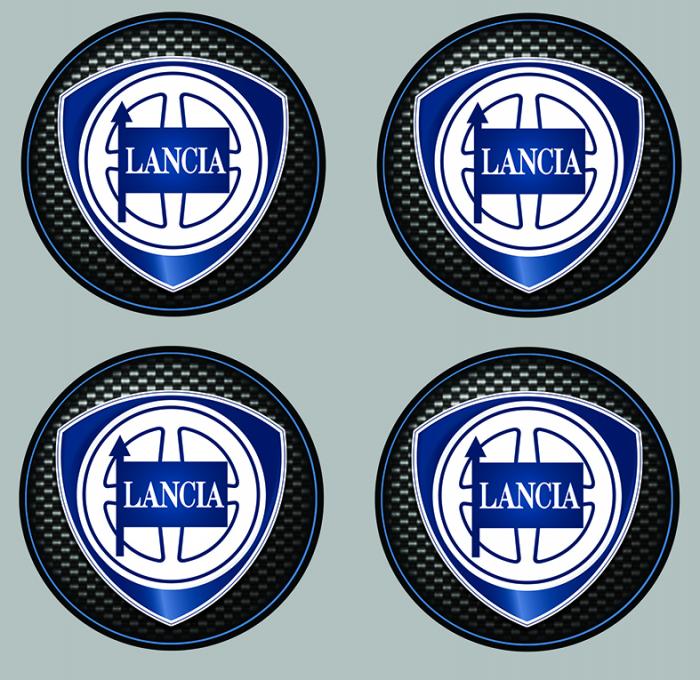 Sticker LANCIA : Couleur Course
