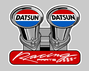 Sticker DATSUN RACING PARTS DA081 : Couleur Course