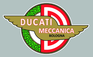 Sticker DUCATI : Couleur Course