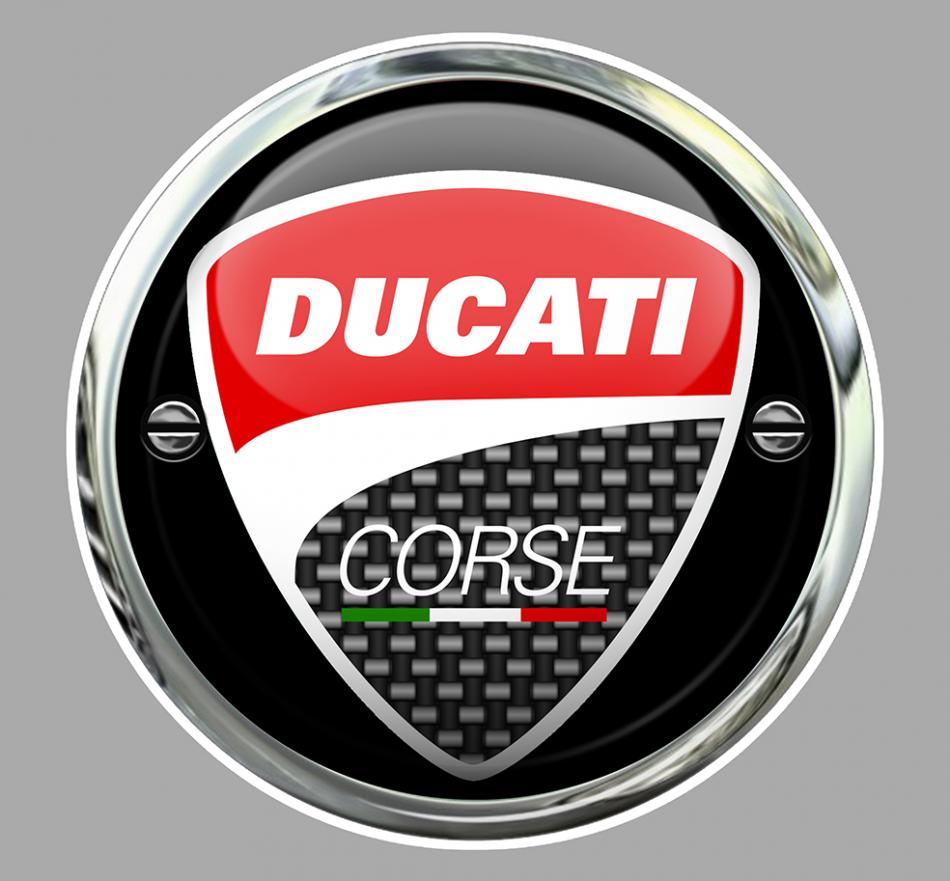 Sticker DUCATI : Couleur Course