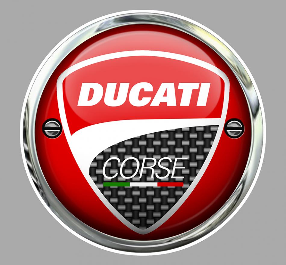 Sticker DUCATI : Couleur Course