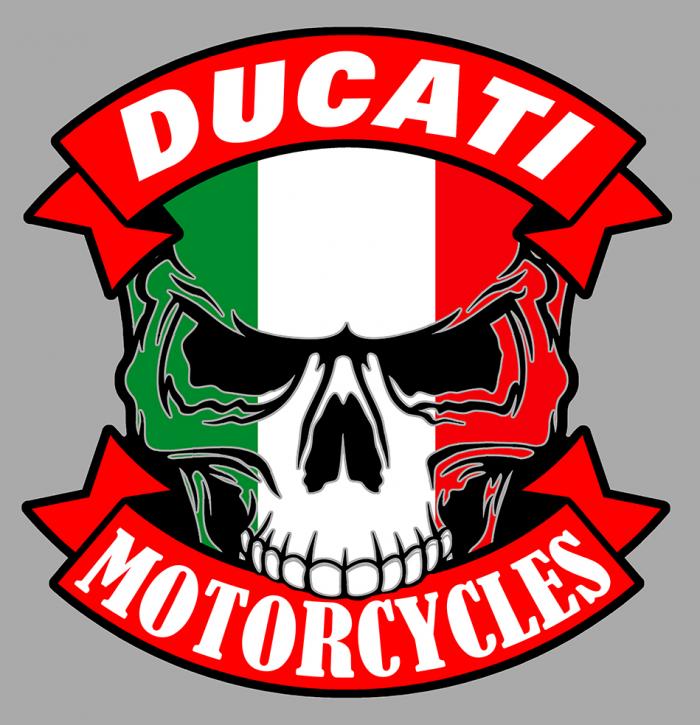 Sticker DUCATI : Couleur Course