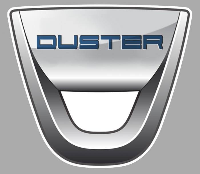 Sticker DUSTER DACIA : Couleur Course