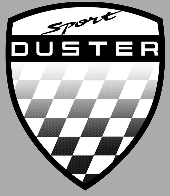 Sticker DUSTER DACIA : Couleur Course