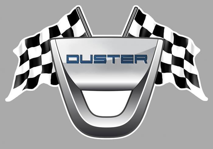 Sticker DUSTER DACIA : Couleur Course