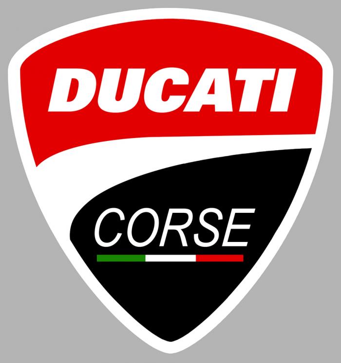 Sticker DUCATI : Couleur Course