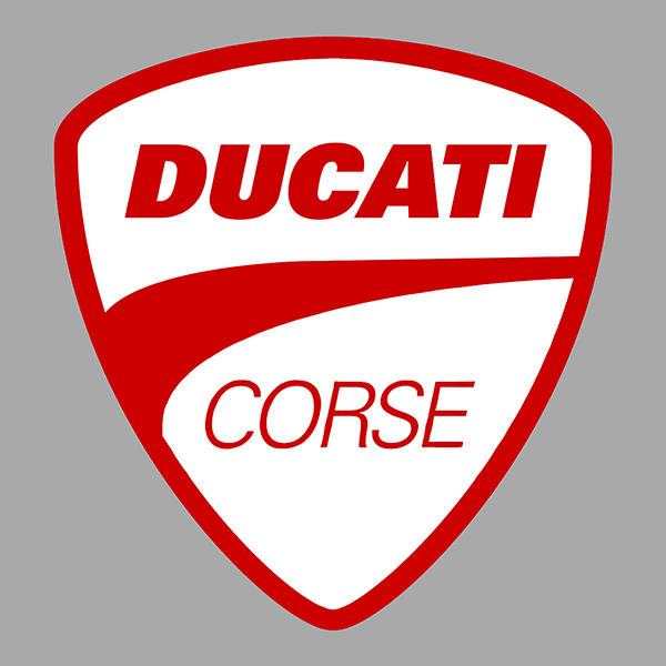 Sticker DUCATI : Couleur Course