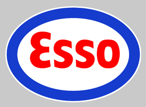 Sticker ESSO EA002 : Couleur Course