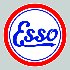 Sticker ESSO EA003 : Couleur Course