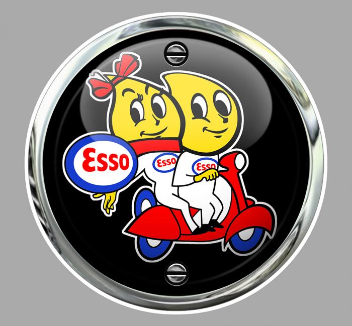 Sticker ESSO  : Couleur Course