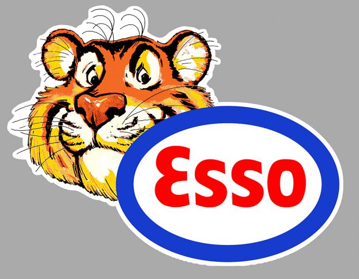 Sticker ESSO  : Couleur Course