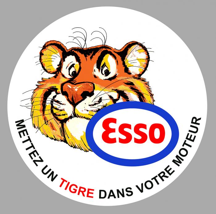 Sticker ESSO  : Couleur Course