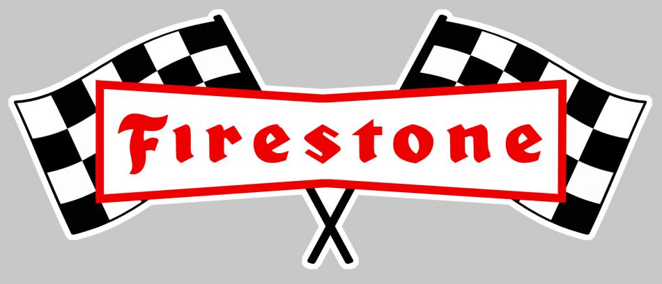 Sticker FIRESTONE : Couleur Course