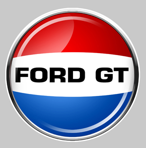 Sticker FORD GT FA095 : Couleur Course