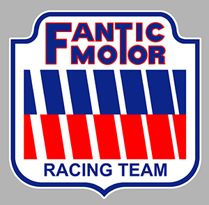 Sticker FANTIC MOTOR : Couleur Course