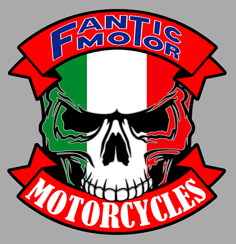 Sticker FANTIC MOTOR : Couleur Course